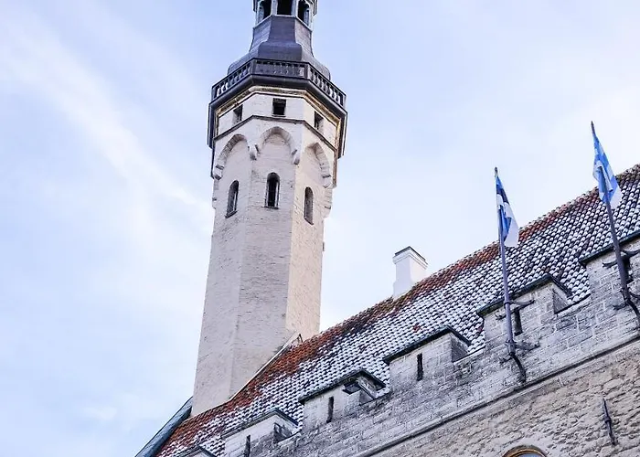 Old Town Main Square With Sauna